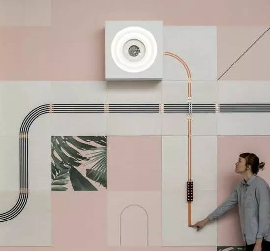 既是墻紙也是電源！是時候停止將電線埋在墻內(nèi)了